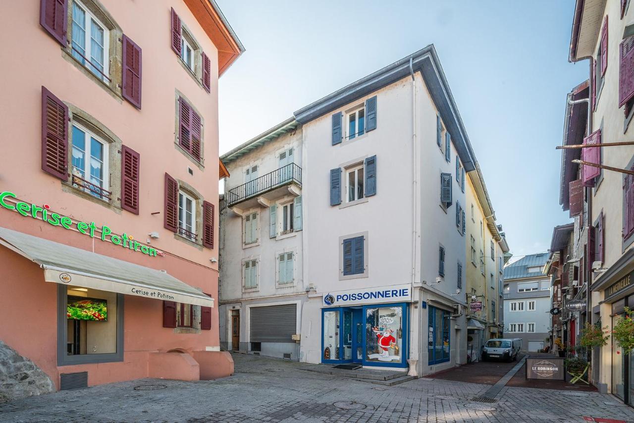 Au Rythme Du Lac Lägenhet Évian-les-Bains Exteriör bild